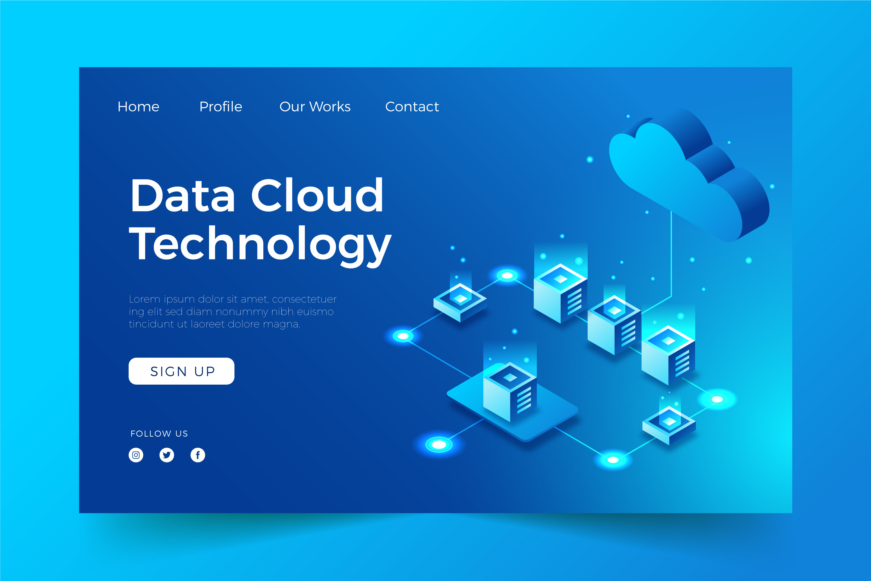Template: Data cloud technology